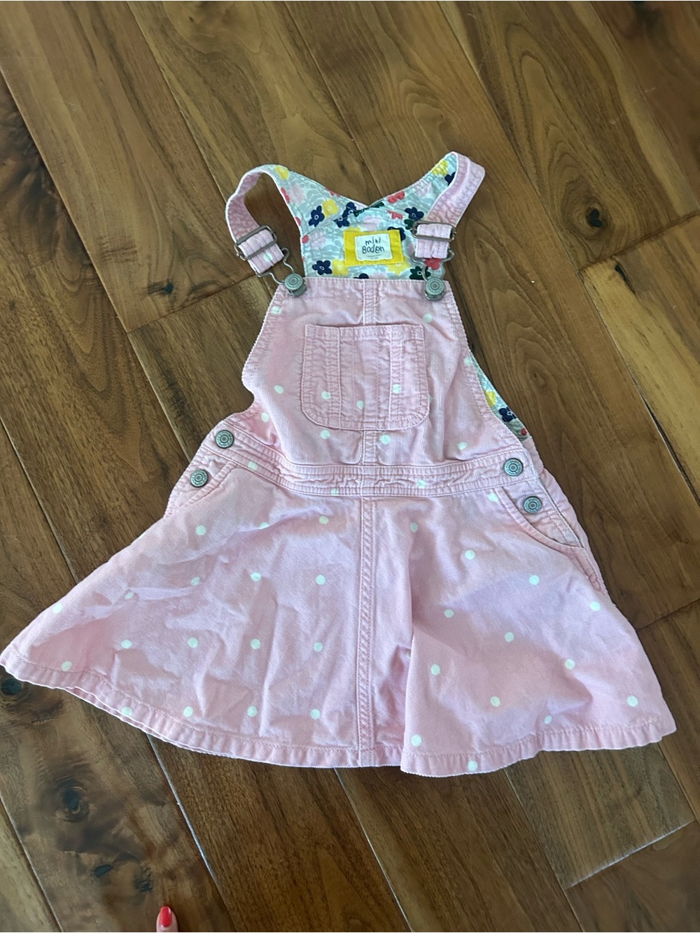 Mini Boden Corduroy Jumper Dress
